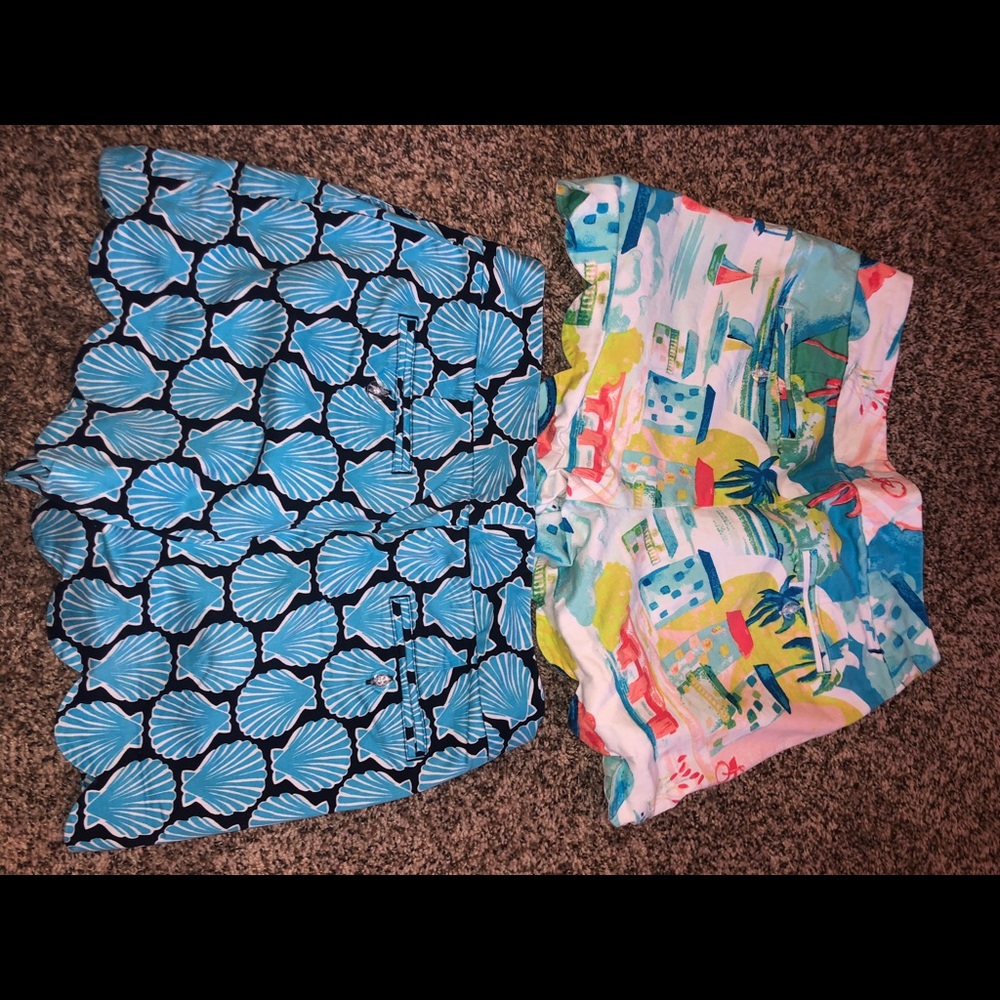 Crown & Ivy scalloped shorts size 2